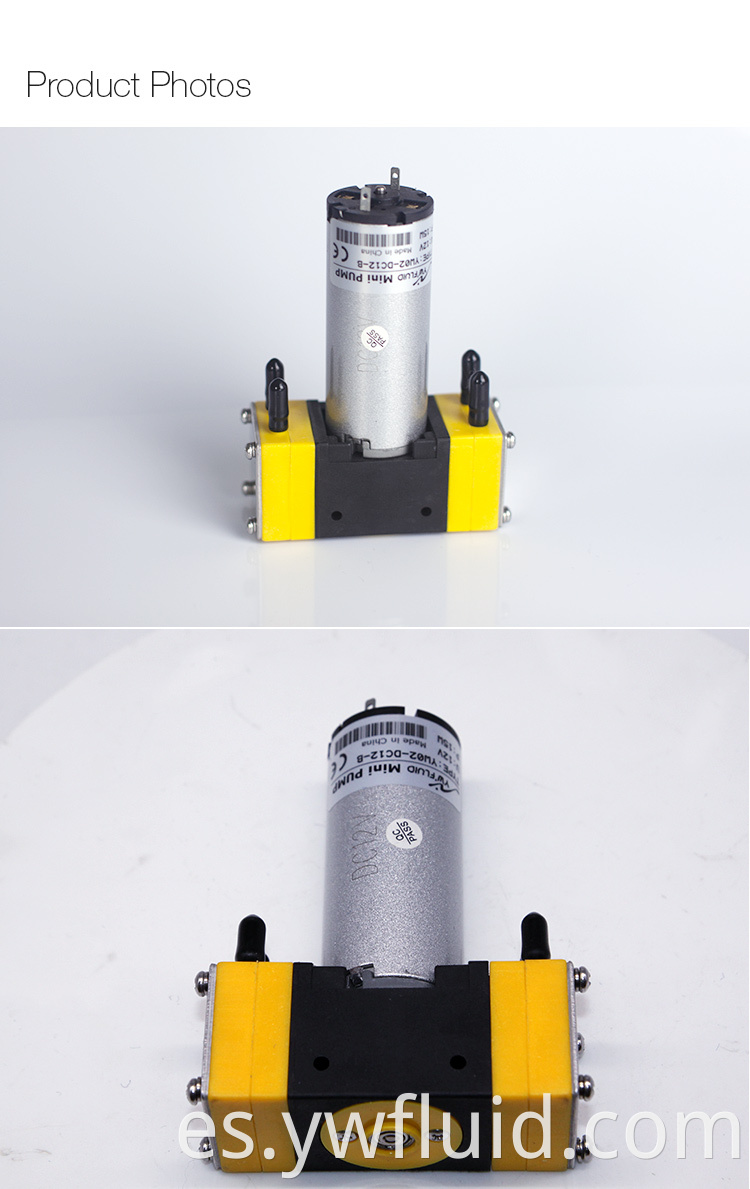 Bomba de diafragma eléctrico de Micro 12V/24 V CC